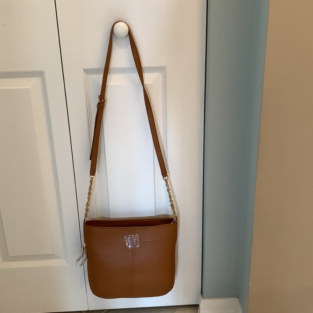 Tory Burch Ivy Crossbody in color Bark. Brand New never used - Picture 12 of 15